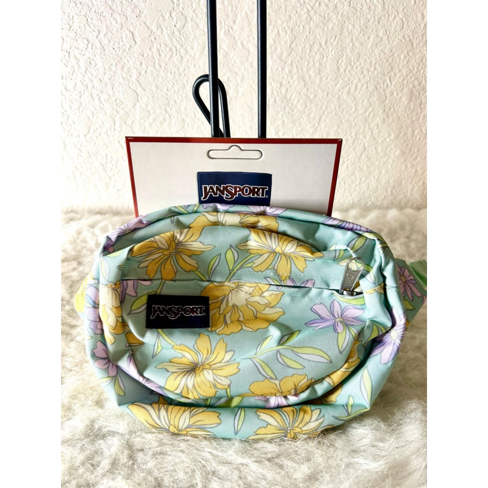 NWT JanSport Fifth Avenue Fanny Pack Crossbody Bag Mint Green